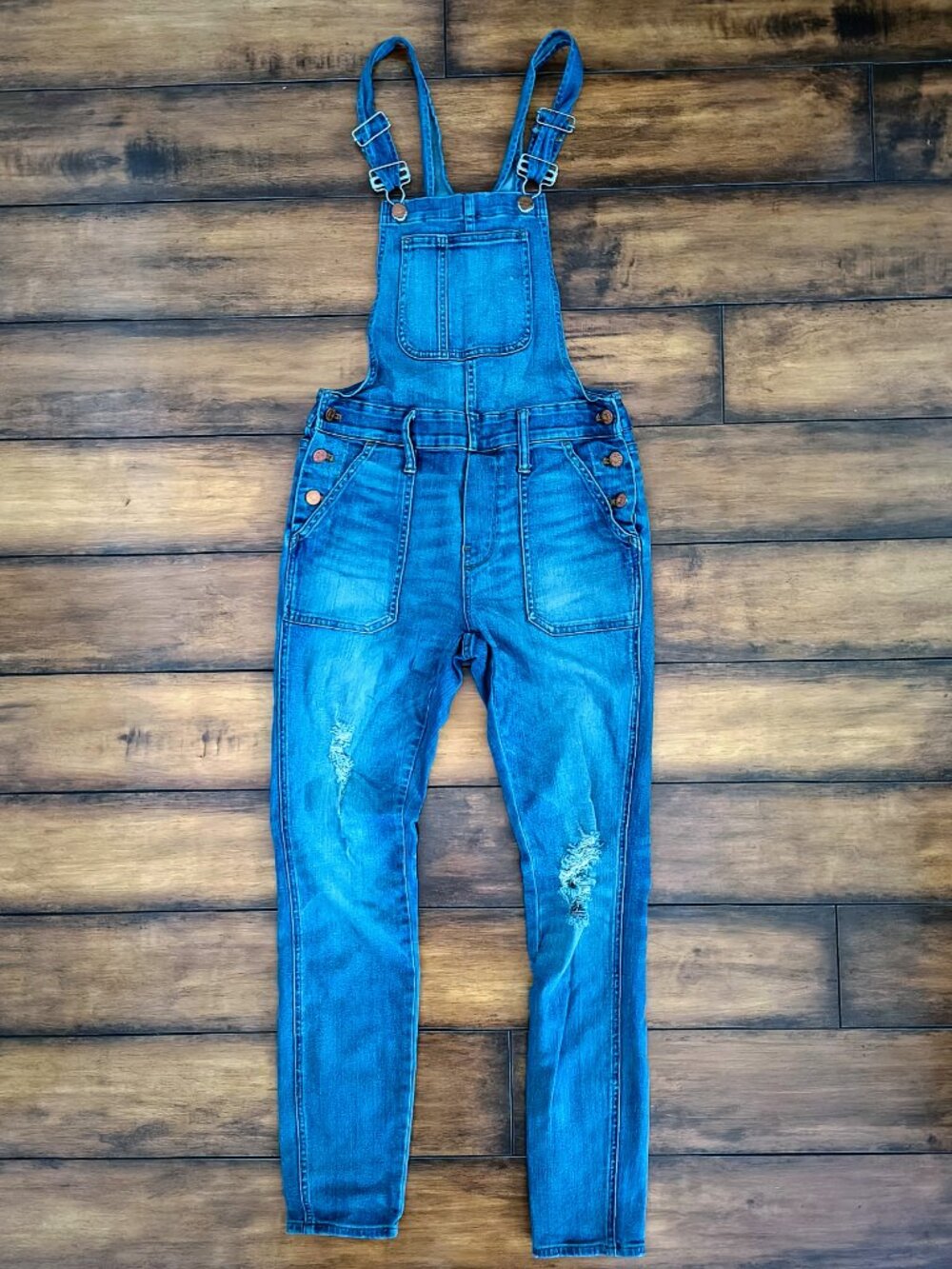 Madewell Skinny Overalls in Adrian Wash Size XS Women’s